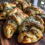 Basil Pesto Swirled Pizza Pockets With Garlic Olive Oil Glaze 1767857329.8998299