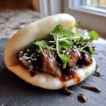 Caramelized Onion & Black Garlic Beef Bao Buns 6 Caramelized Onion Black Garlic Beef Bao Buns 1767834291.5130546