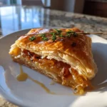 Caramelized Onion And Gruyere Puff Pastry Tart With Thyme Honey Glaze 1767823527.0865686