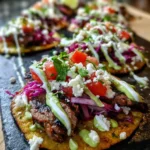 Charred Carne Asada Tostadas With Avocado Lime Crema 1767849733.2952747