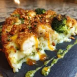 Cheesy Chicken, Broccoli & Rice Casserole With Sun Dried Tomato Pesto Swirl 6 Cheesy Chicken Broccoli Rice Casserole With Sun Dried Tomato Pesto Swirl 1767807566.5922196