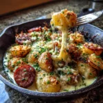 Cheesy Ranch Potatoes With Smoked Chicken Sausage 1767824271.3613594