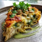 Chicken Spaghetti Casserole With Roasted Poblano Cheese Swirl 6 Chicken Spaghetti Casserole With Roasted Poblano Cheese Swirl 1767858672.8206398