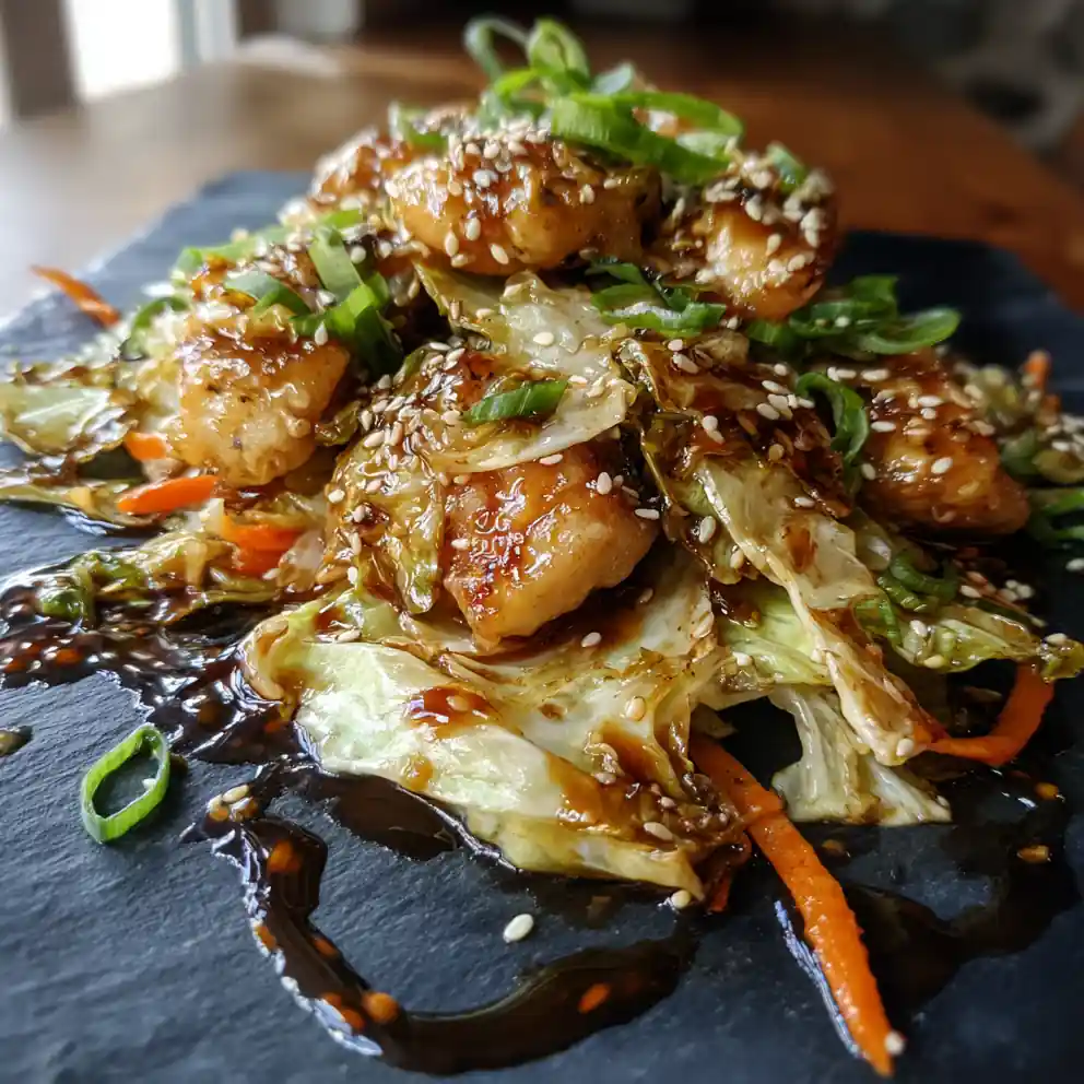 Chinese Chicken Cabbage Stir Fry With Garlic Soy Glaze 4 Chinese Chicken Cabbage Stir Fry with Garlic Soy Glaze
