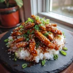 Chipotle Honey BBQ Chicken Over Garlic Infused Rice 1767864082.3988993