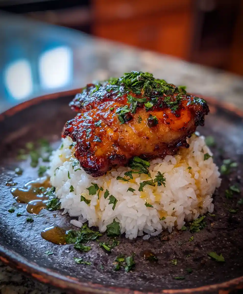 Chipotle Maple Glazed Chicken With Lime Infused Coconut Rice 5 Chipotle Maple Glazed Chicken with Lime Infused Coconut Rice