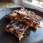 Chocolate Drizzled Peanut Butter Haystacks With Toasted Coconut 1767869615.0129728