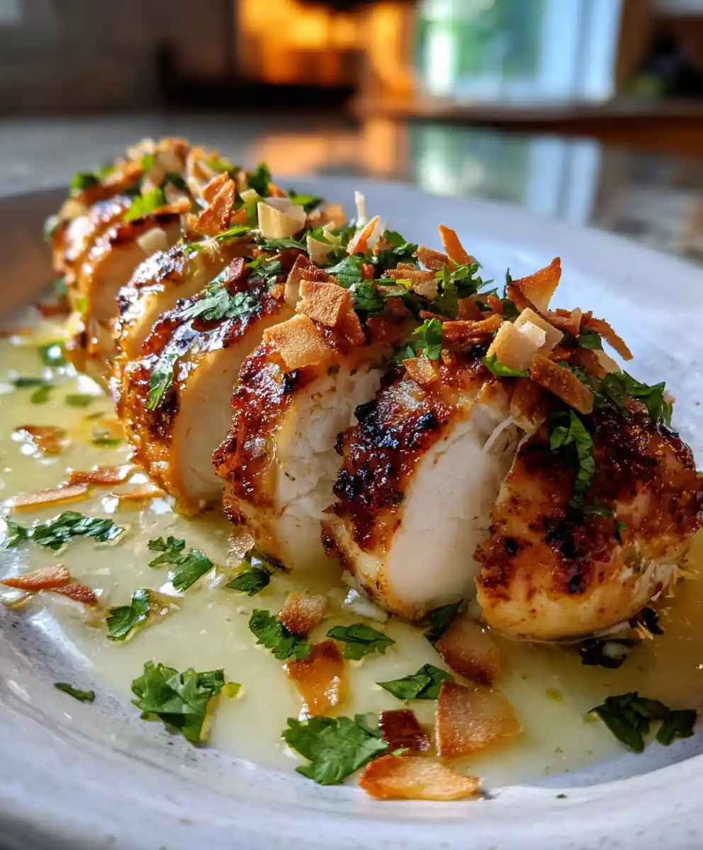 Coconut Lime Chicken With Creamy Coconut Lime Filling 5 Coconut Lime Chicken with Creamy Coconut Lime Filling