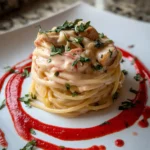 Creamy Chicken Spaghetti In Mozzarella Garlic Cheese Sauce 6 Creamy Chicken Spaghetti In Mozzarella Garlic Cheese Sauce 1767823050.2271821