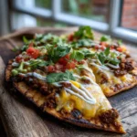 Crispy Mexican Pizza With Charred Corn Poblano Cream Swirl 1767846986.374053