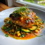 Garlic Butter Chicken With Zucchini, Sweet Corn & Smoked Paprika Lime Glaze 6 Garlic Butter Chicken With Zucchini Sweet Corn Smoked Paprika Lime Glaze 1767803506.0250514