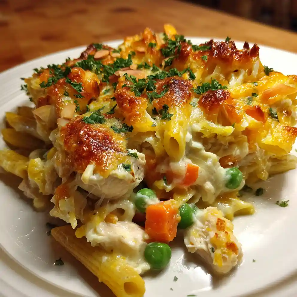 Golden Saffron Swirl Chicken Casserole 4 Golden Saffron Swirl Chicken Casserole