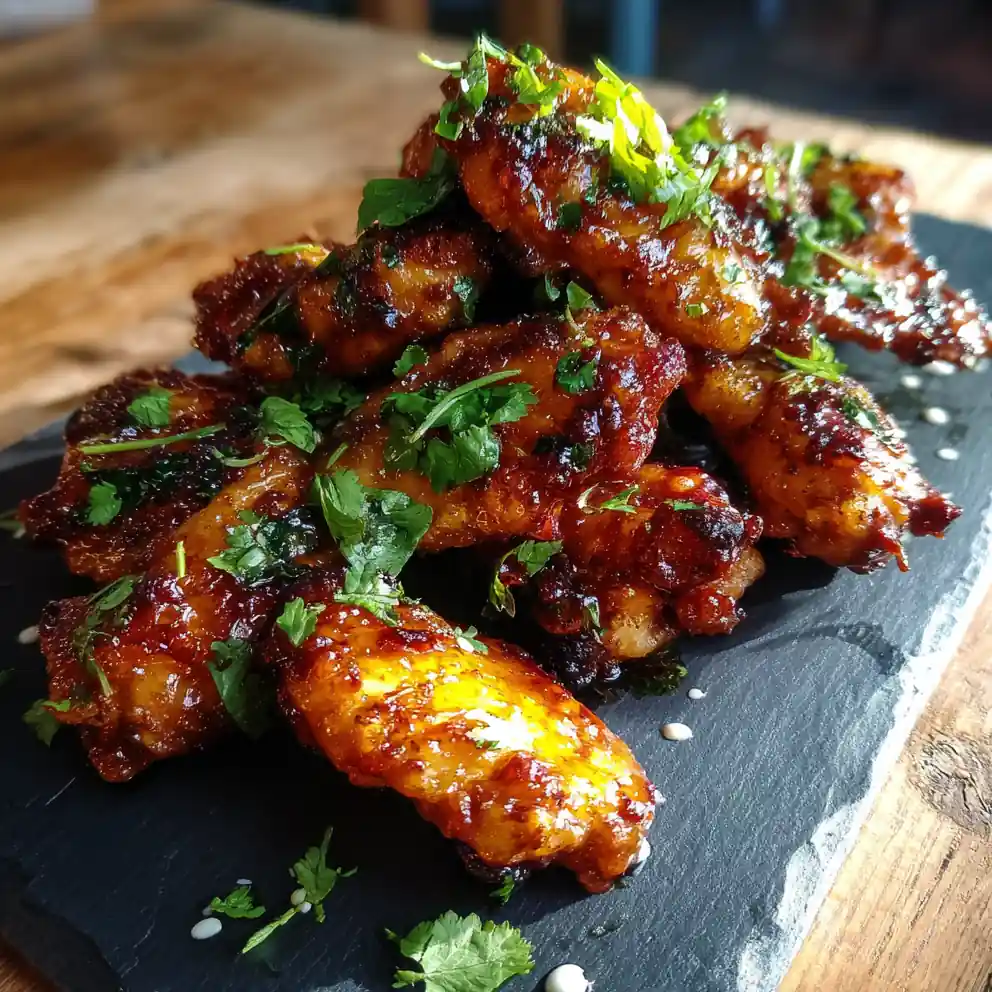 Honey Lime Glazed Baked Chicken Wings With Garlic Yogurt Drizzle 4 Honey Lime Glazed Baked Chicken Wings with Garlic Yogurt Drizzle