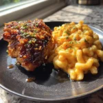 Honey Pepper Chicken With Chipotle Honey Swirl Macaroni Cheese 1767857556.5630581