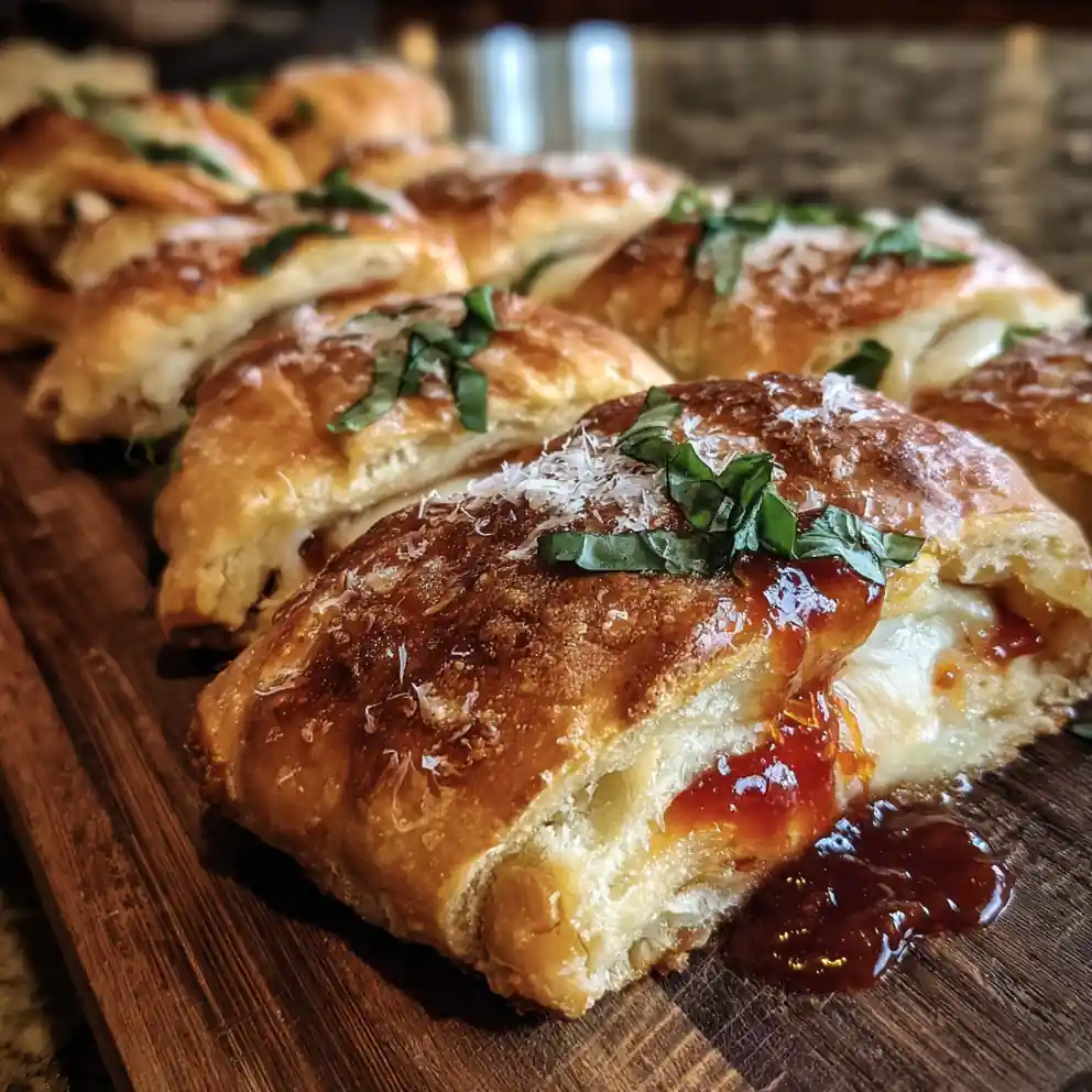 Italian Stromboli With Roasted Red Pepper Jam Swirl 4 Italian Stromboli with Roasted Red Pepper Jam Swirl
