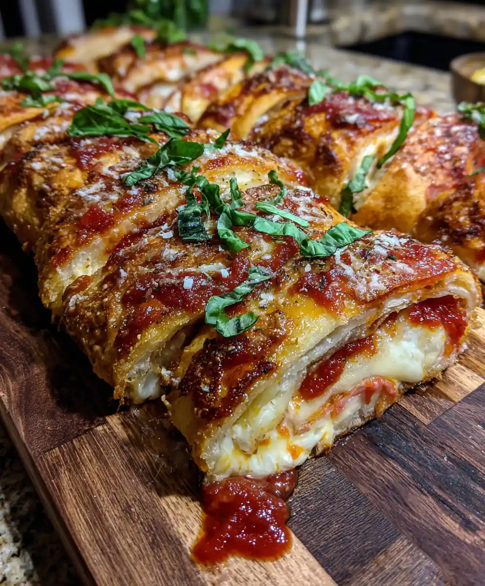 Italian Stromboli With Roasted Red Pepper Jam Swirl 5 Italian Stromboli with Roasted Red Pepper Jam Swirl