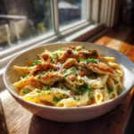 Lemon Basil Ricotta Chicken Pasta With Garlic Brown Butter Drizzle 1767829221.510859