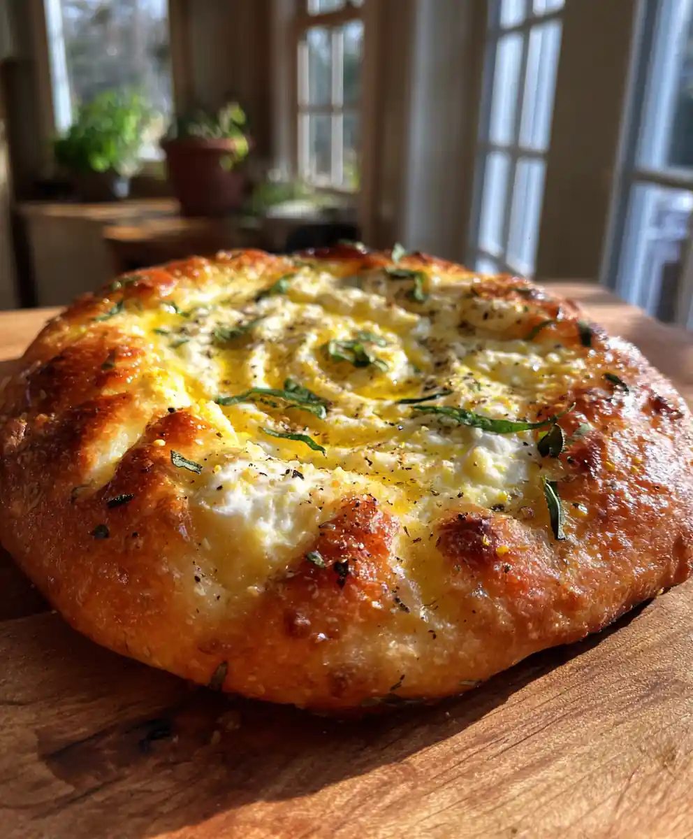 Lemon Rosemary Ricotta Swirl Pizza Bianca 5 Lemon rosemary ricotta swirl pizza bianca