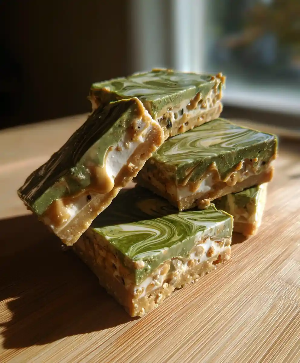 Matcha White Chocolate Ribbon Caramel Peanut Ritz Cracker Bites 5 Matcha White Chocolate Ribbon Caramel Peanut Ritz Cracker Bites