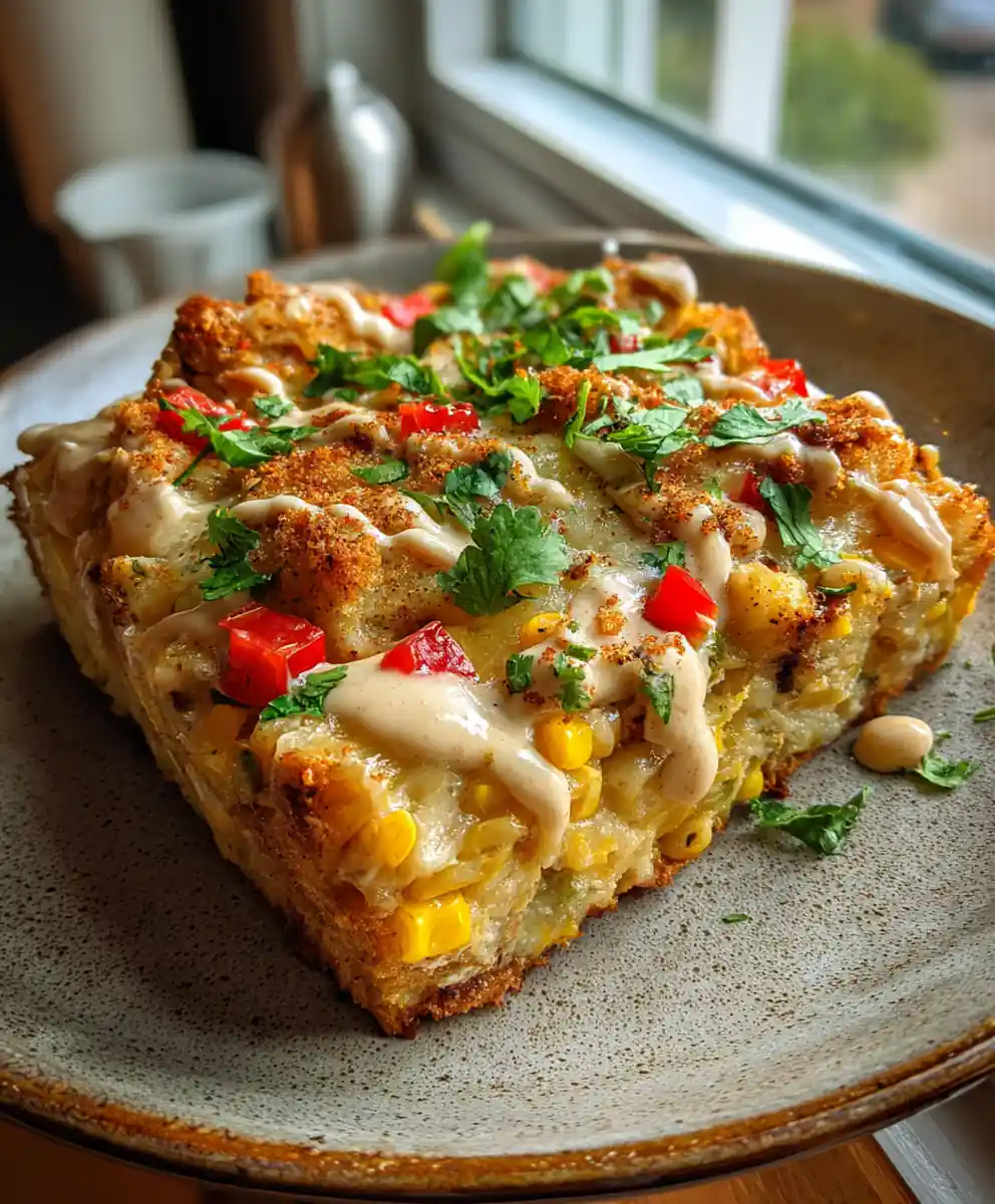 Mexican Chicken Casserole With Smoky Chipotle Lime Crema Swirl 5 Mexican Chicken Casserole with Smoky Chipotle Lime Crema Swirl