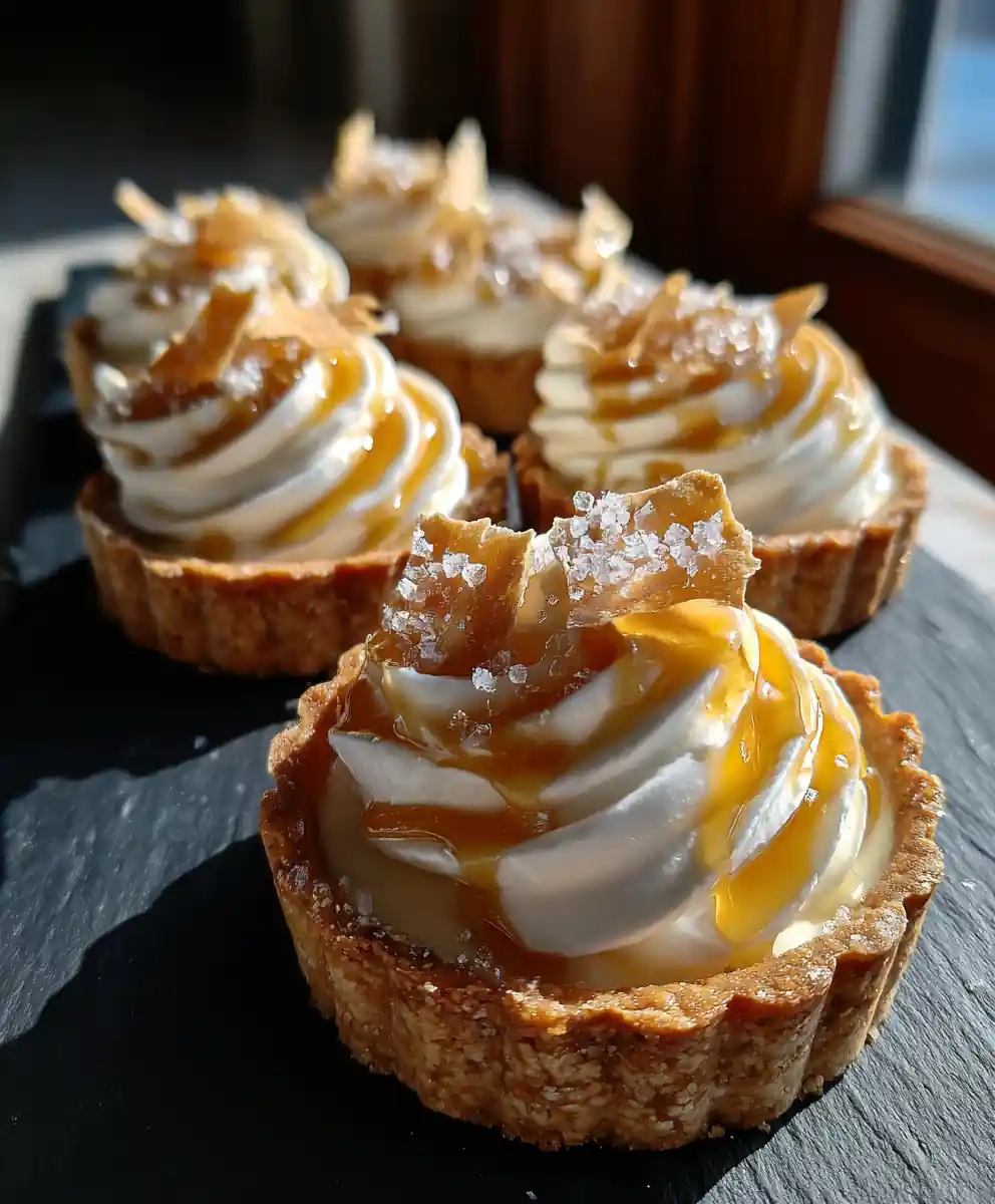 Mini Banana Cream Pies With Salted Caramel Swirl 5 Mini Banana Cream Pies with Salted Caramel Swirl