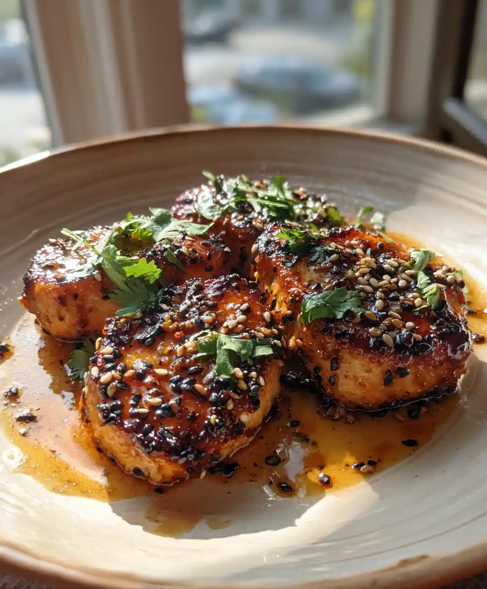 Miso Butter Glazed Chicken Breast With Sesame Brown Butter Drizzle 5 Miso Butter Glazed Chicken Breast with Sesame Brown Butter Drizzle