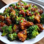 Miso Caramel Honey Garlic Chicken With Broccoli 1767815333.5907876