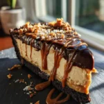 No Bake Peanut Butter Cup Pie With Espresso Caramel Swirl 1767823859.2428865