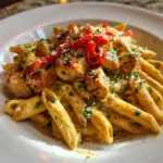 One Pan Creamy Cajun Chicken Pasta With Roasted Red Pepper Swirl 1767842265.9069328