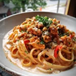 One Pan Spicy Cajun Chicken Linguine With Creamy Paprika Swirl 6 One Pan Spicy Cajun Chicken Linguine With Creamy Paprika Swirl 1767829831.272748