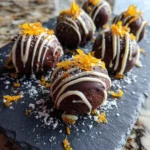 Orange Creamsicle Truffles With Cardamom White Chocolate Drizzle 1767830699.5667224