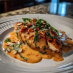 Pan Seared Italian Basil Chicken With Creamy Sun Dried Tomato Sauce 1767817625.682646