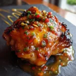 Roasted Chicken With Sweet Spicy Peach Jalapeno Glaze 1767809798.2696955
