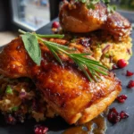 Roasted Cornish Hens With Apple Cranberry Rice And Miso Apple Glaze 1767834599.1291444