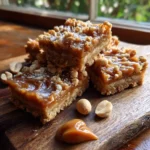 Salted Caramel Swirl Peanut Butter Cookie Bars 1767858245.8798747