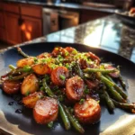 Sheet Pan Sausage With Crispy Potatoes And Garlic Miso Green Beans 6 Sheet Pan Sausage With Crispy Potatoes And Garlic Miso Green Beans 1767834747.8981566
