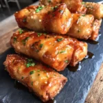 Smoked Turkey Jalapeno Popper Eggrolls With Chipotle Honey Glaze 1767829991.425513