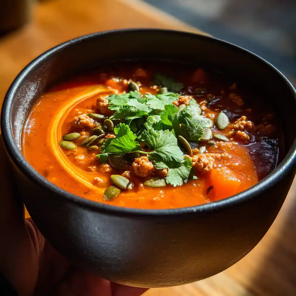 Smoky Chipotle Pumpkin Swirl Turkey Chili 4 Smoky Chipotle Pumpkin Swirl Turkey Chili