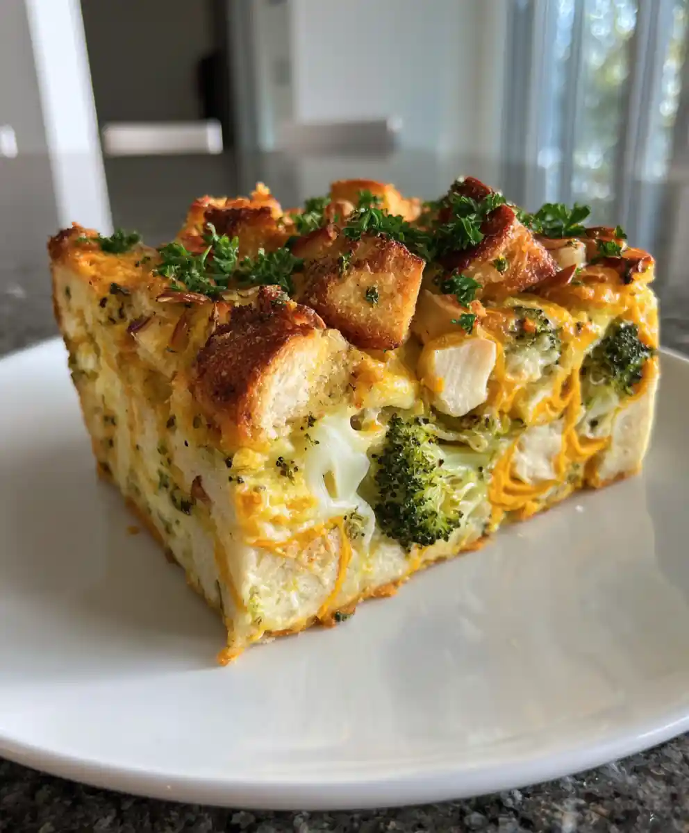 Turmeric Swirled Chicken And Broccoli Casserole 5 Turmeric Swirled Chicken and Broccoli Casserole