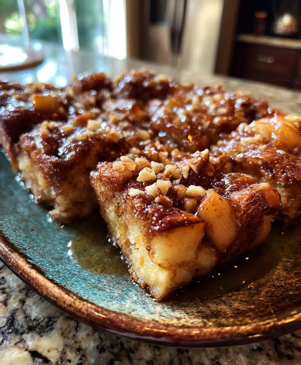 Apple Fritter Breakfast Casserole With Brown Butter Cinnamon Swirl 5 Apple Fritter Breakfast Casserole With Brown Butter Cinnamon Swirl