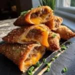 Cheeseburger Egg Rolls With Caramelized Onion Jam Swirl 1772014221.0491676