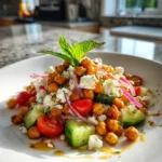 Cottage Cheese And Chickpeas Salad With Honey Lime Vinaigrette And ZaAtar Roasted Chickpeas 1772018357.6399753