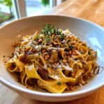 French Onion Pasta With Miso Cream Swirl 1772004763.975613