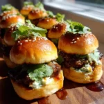 Mini Smash Burger Sliders With Jalapeño Cream Cheese Swirl & Miso Glaze 6 Mini Smash Burger Sliders With Jalapeno Cream Cheese Swirl Miso Glaze 1772110018.900209