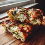 Pizza Cottage Cheese Bake With Basil Pesto Swirl 1772054321.110519