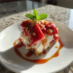 Strawberry Pretzel Salad With Balsamic Swirl 1772013289.7775548