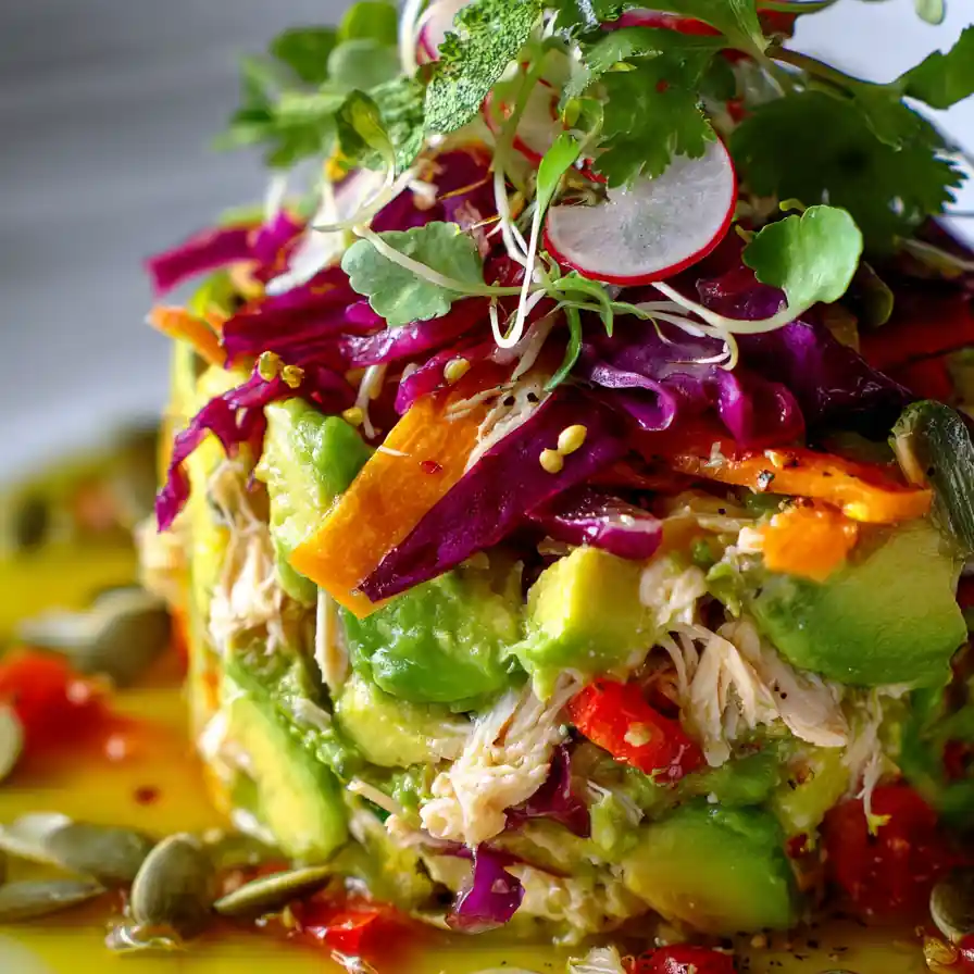 Avocado Chicken Salad With All The Crunch 4 Avocado Chicken Salad With All The Crunch