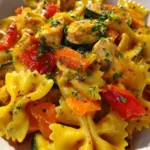 Cheesy_Chicken_Bowtie_Pasta_With_Roasted_Veggies_Delight_1773939969.6296215