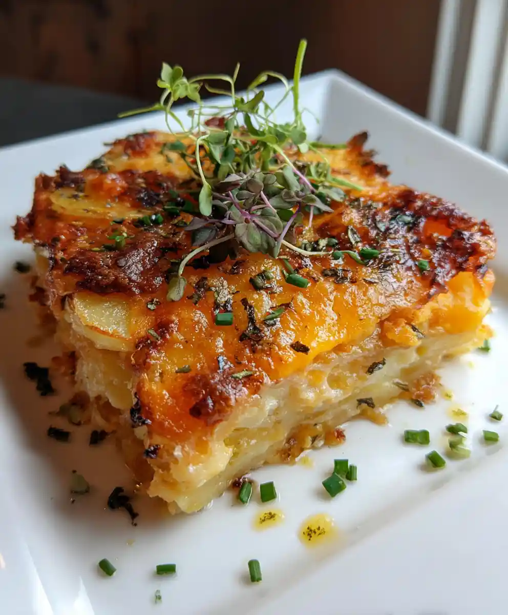 Cheesy Potatoes Au Gratin 5 Cheesy Potatoes Au Gratin