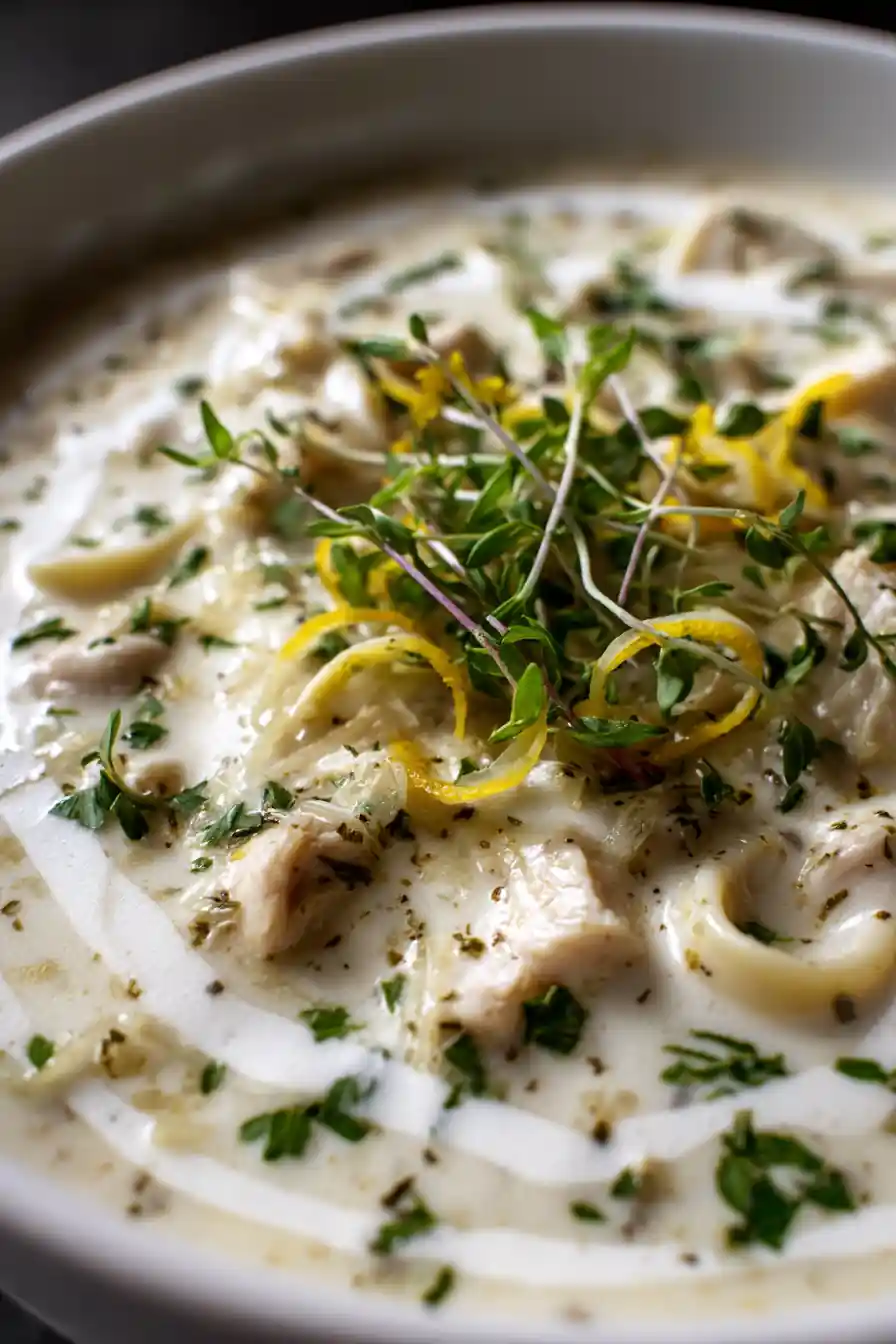 Creamy Chicken Alfredo Soup 5 Creamy Chicken Alfredo Soup